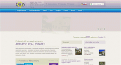 Desktop Screenshot of adriaticrealestate.net